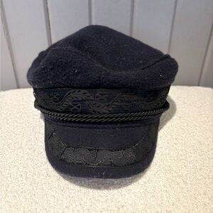 Lack Of Color Navy Wool Cap